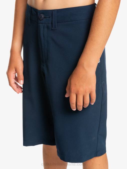 chaqueta azul marino 8-16 unión de anfibios 19 pantalones cortos híbridos D6T4D2238 Niños Quiksilver
