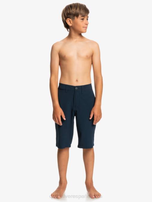 chaqueta azul marino 8-16 unión de anfibios 19 pantalones cortos híbridos D6T4D2238 Niños Quiksilver