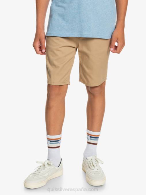 incienso 8-16 todos los días 17 pantalones cortos chinos D6T4D2288 Niños Quiksilver
