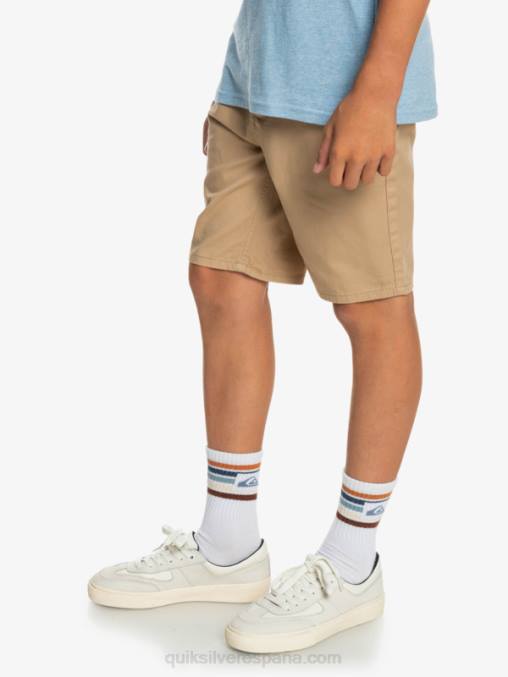 incienso 8-16 todos los días 17 pantalones cortos chinos D6T4D2288 Niños Quiksilver
