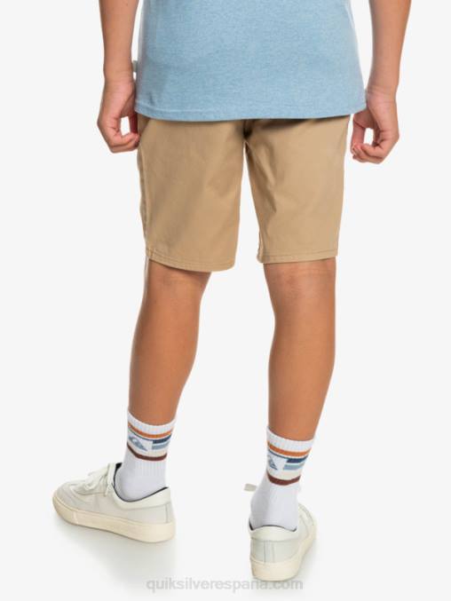 incienso 8-16 todos los días 17 pantalones cortos chinos D6T4D2288 Niños Quiksilver
