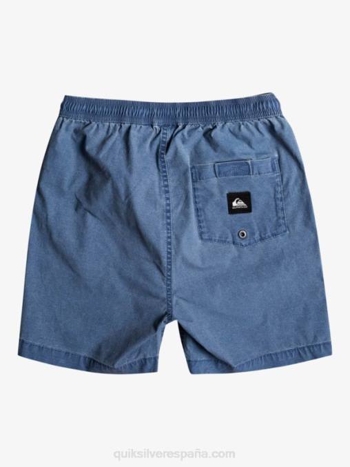 insignias azules 8-16 taxer 15 pantalones cortos con cintura elástica D6T4D2083 Niños Quiksilver