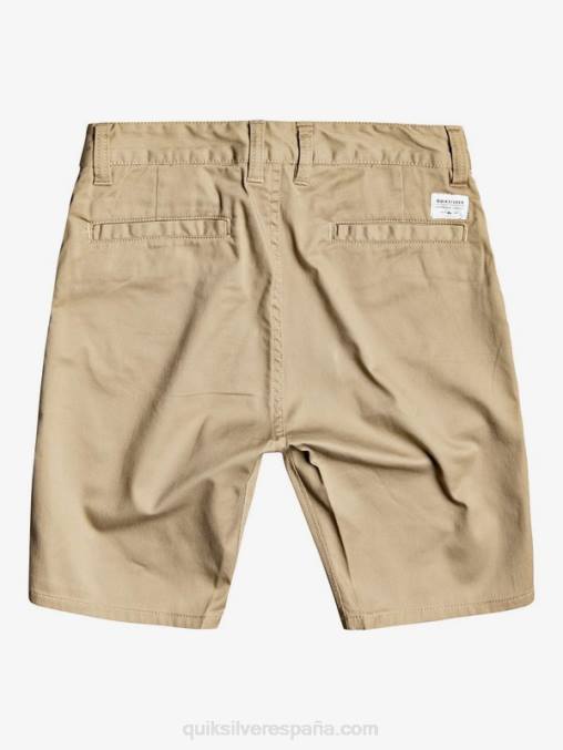 madera de olmo 8-16 nuevos shorts chinos elásticos daily union D6T4D2111 Niños Quiksilver