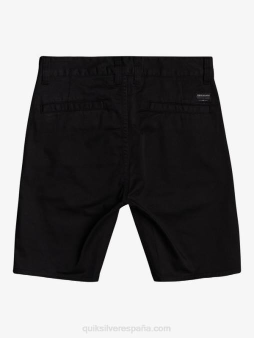 negro 8-16 nuevos shorts chinos elásticos daily union D6T4D2109 Niños Quiksilver