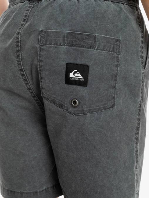 negro 8-16 taxer 15 pantalones cortos con cintura elástica D6T4D2079 Niños Quiksilver