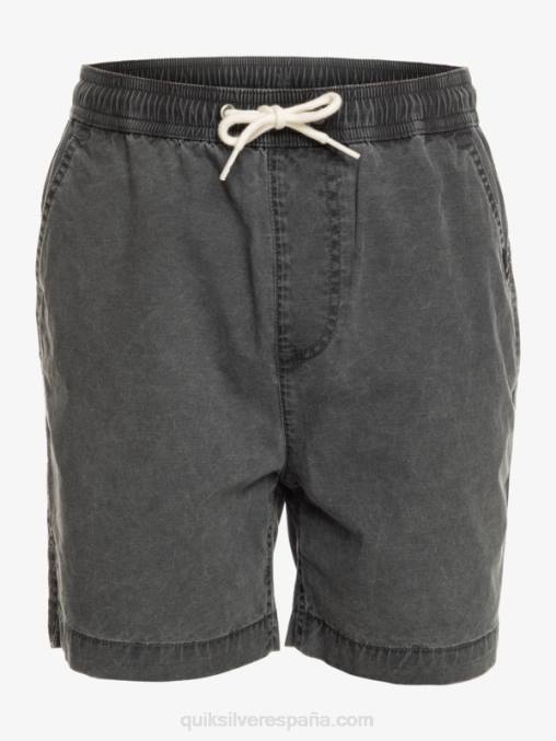 negro 8-16 taxer 15 pantalones cortos con cintura elástica D6T4D2079 Niños Quiksilver