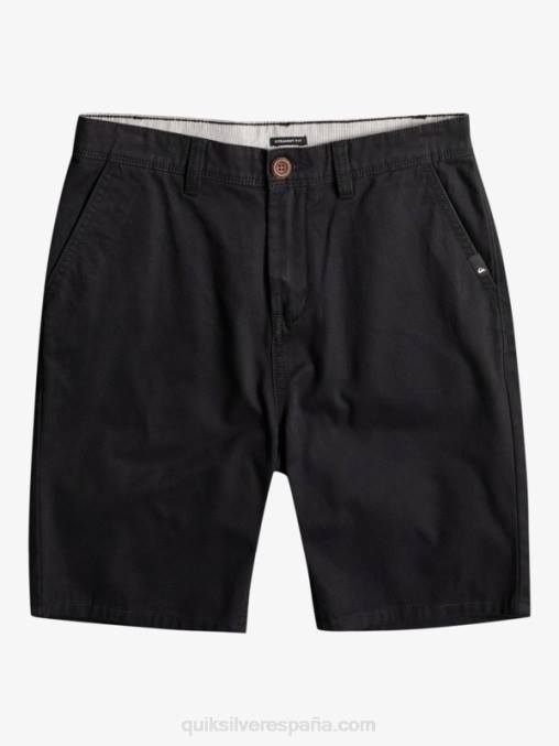 negro 8-16 todos los días 17 pantalones cortos chinos D6T4D2287 Niños Quiksilver