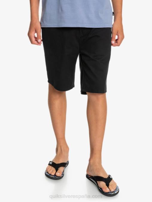 negro 8-16 todos los días 17 pantalones cortos chinos D6T4D2287 Niños Quiksilver