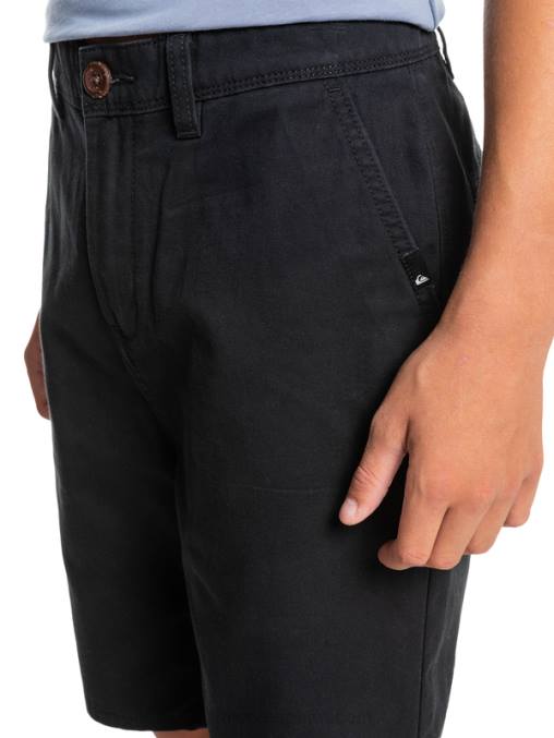 negro 8-16 todos los días 17 pantalones cortos chinos D6T4D2287 Niños Quiksilver