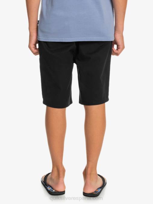 negro 8-16 todos los días 17 pantalones cortos chinos D6T4D2287 Niños Quiksilver