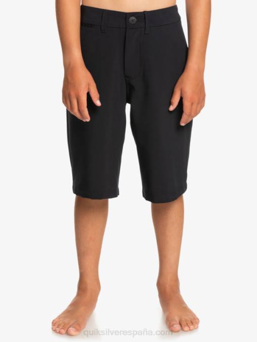 negro 8-16 unión de anfibios 19 pantalones cortos híbridos D6T4D2237 Niños Quiksilver