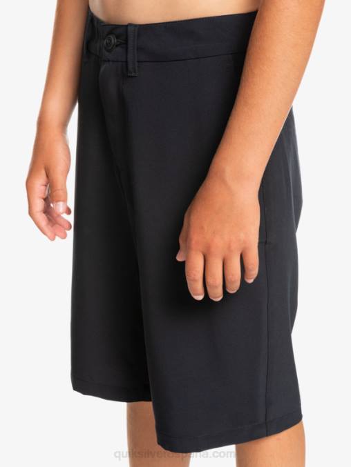 negro 8-16 unión de anfibios 19 pantalones cortos híbridos D6T4D2237 Niños Quiksilver