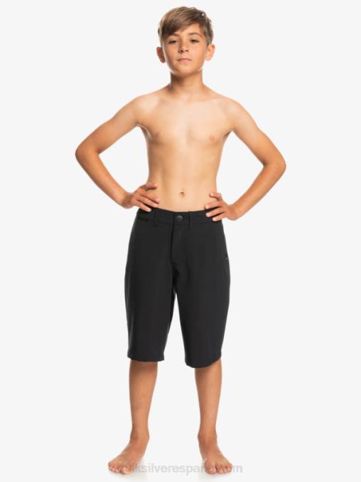 negro 8-16 unión de anfibios 19 pantalones cortos híbridos D6T4D2237 Niños Quiksilver