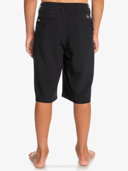 negro 8-16 unión de anfibios 19 pantalones cortos híbridos D6T4D2237 Niños Quiksilver
