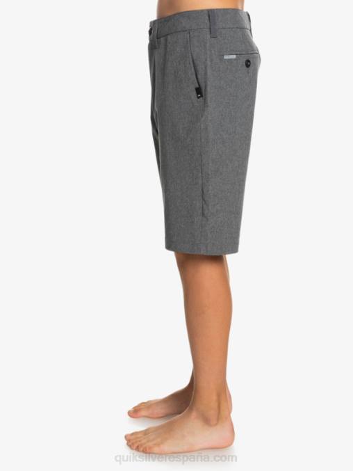 negro 8-16 union heather anfibio 19 pantalones cortos híbridos D6T4D2313 Niños Quiksilver