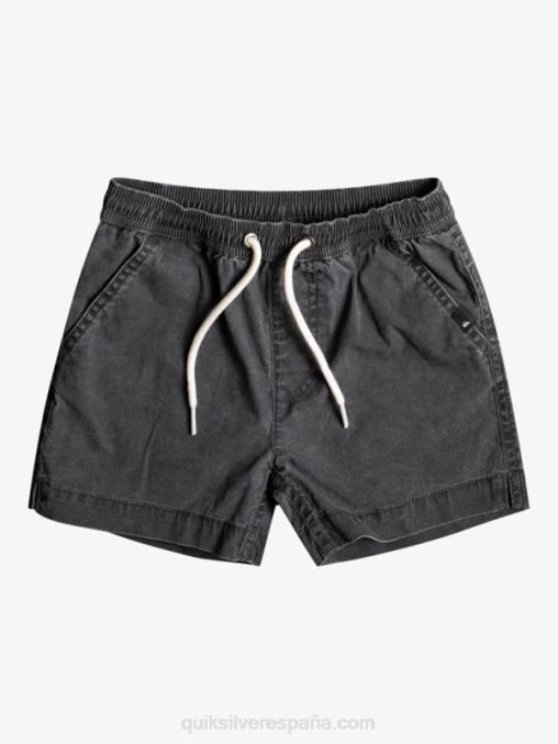 negro Pantalón corto elástico 2-7 taxer D6T4D2214 Niños Quiksilver