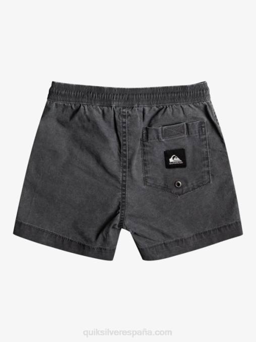 negro Pantalón corto elástico 2-7 taxer D6T4D2214 Niños Quiksilver