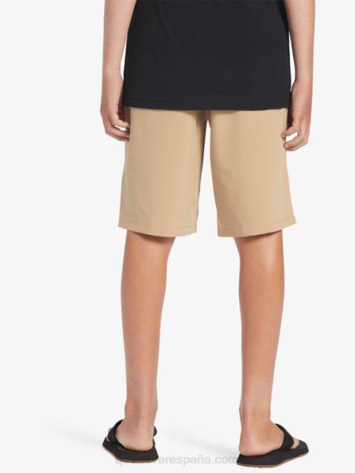 playa 8-16 ocean elástico amph yth 18 shorts híbridos D6T4D2257 Niños Quiksilver