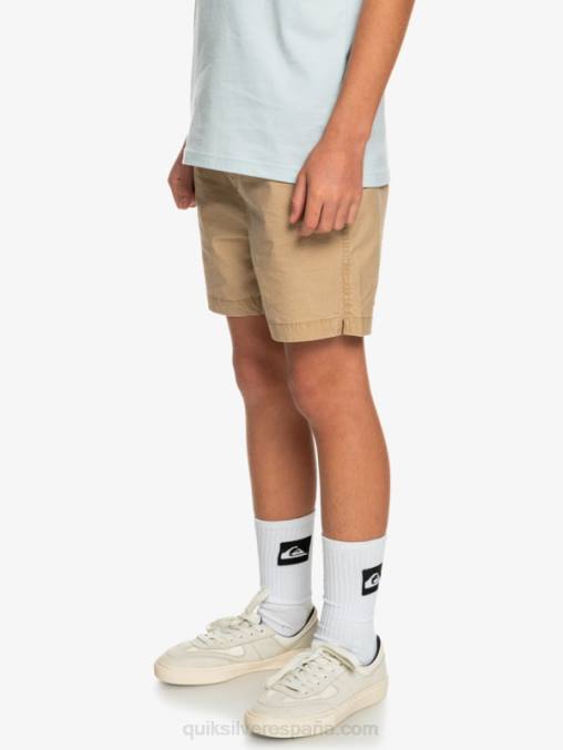 playa 8-16 taxer 15 pantalones cortos con cintura elástica D6T4D2080 Niños Quiksilver