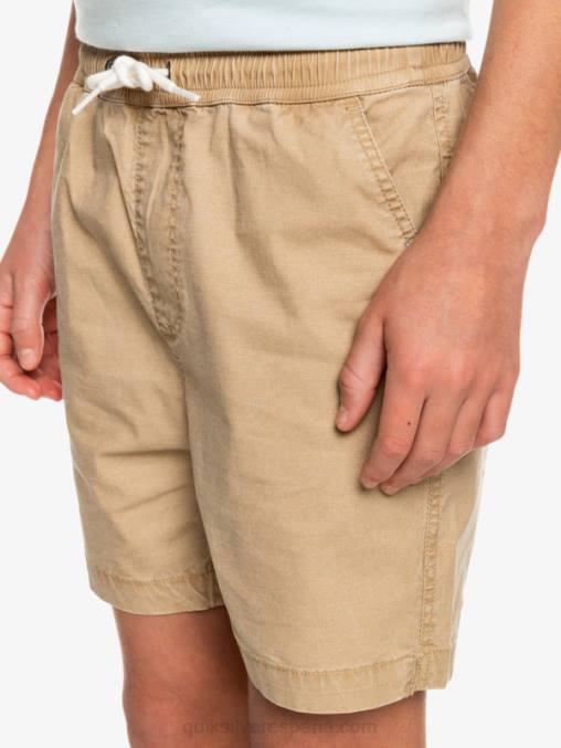 playa 8-16 taxer 15 pantalones cortos con cintura elástica D6T4D2080 Niños Quiksilver
