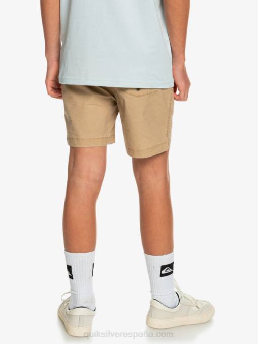 playa 8-16 taxer 15 pantalones cortos con cintura elástica D6T4D2080 Niños Quiksilver