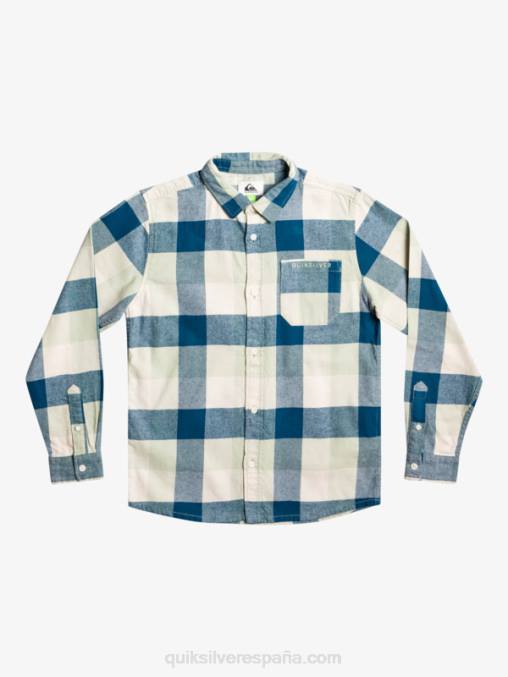 madre de la salvia del desierto 8-16 motherfly camisa de franela de manga larga D6T4D2305 Niños Quiksilver