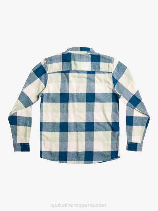 madre de la salvia del desierto 8-16 motherfly camisa de franela de manga larga D6T4D2305 Niños Quiksilver