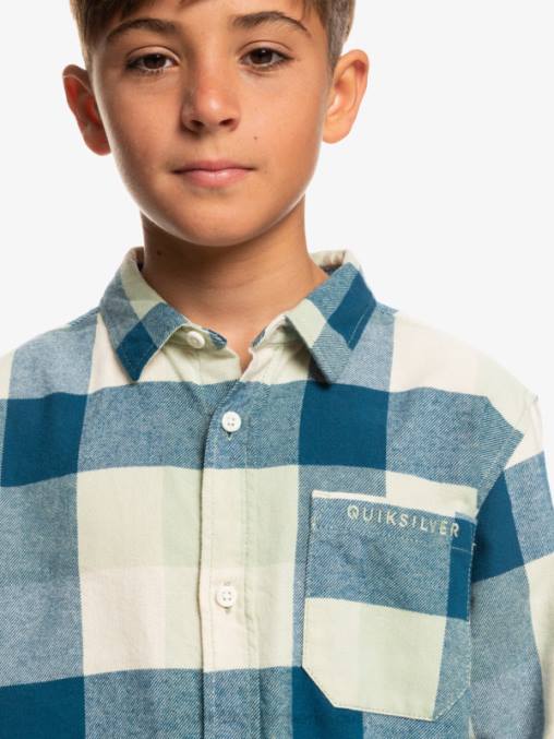 madre de la salvia del desierto 8-16 motherfly camisa de franela de manga larga D6T4D2305 Niños Quiksilver