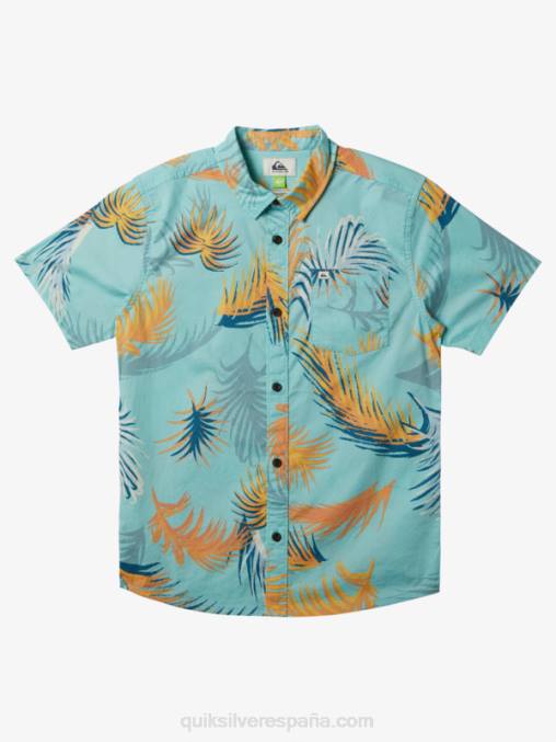 ángel azul falla tropical camisa de manga corta con falla tropical D6T4D1912 Niños Quiksilver