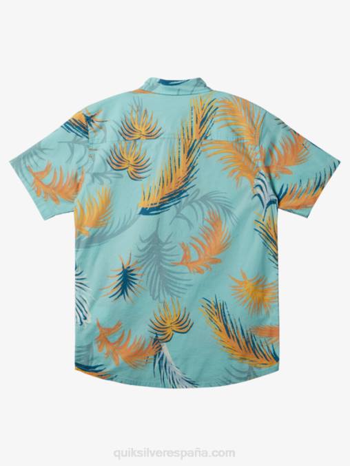 ángel azul falla tropical camisa de manga corta con falla tropical D6T4D1912 Niños Quiksilver