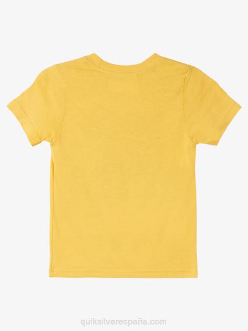 amarillo yema camiseta 2-7 sol de medianoche D6T4D1964 Niños Quiksilver