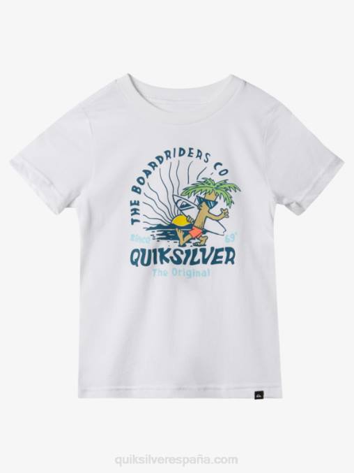 blanco 2-7 camiseta mente pacífica D6T4D1937 Niños Quiksilver