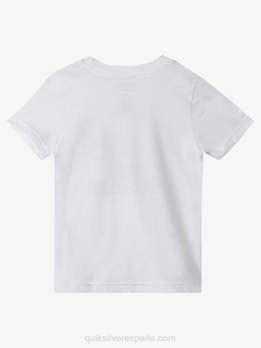 blanco 2-7 camiseta mente pacífica D6T4D1937 Niños Quiksilver