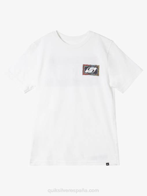 blanco 8-16 camiseta de latido con eco D6T4D1980 Niños Quiksilver