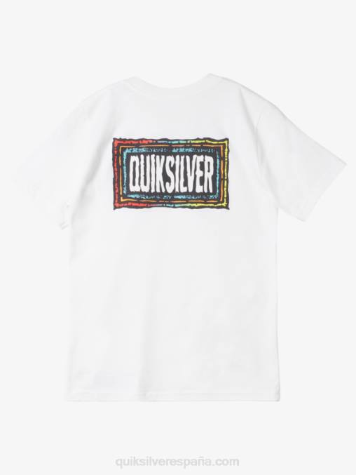 blanco 8-16 camiseta de latido con eco D6T4D1980 Niños Quiksilver