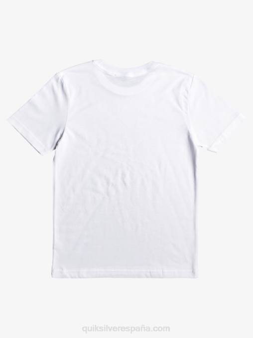 blanco 8-16 entre lineas camiseta D6T4D2090 Niños Quiksilver