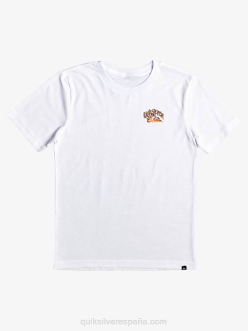 blanco Camiseta guardián 8-16 olas D6T4D2229 Niños Quiksilver