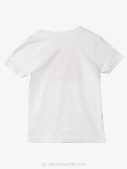 blanco camiseta 2-7 rad heritage D6T4D1960 Niños Quiksilver