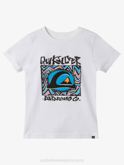 blanco camiseta 2-7 sol de medianoche D6T4D1965 Niños Quiksilver
