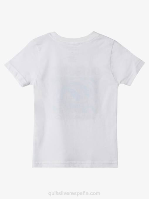 blanco camiseta 2-7 sol de medianoche D6T4D1965 Niños Quiksilver