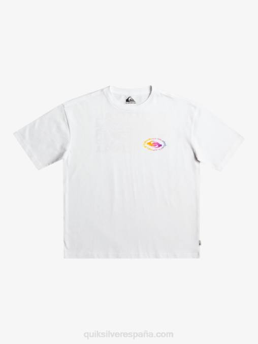blanco camiseta bandera radical 8-16 D6T4D1967 Niños Quiksilver