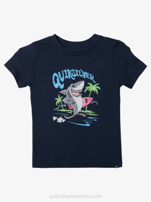chaqueta azul marino 2-7 camiseta desteñida D6T4D1969 Niños Quiksilver