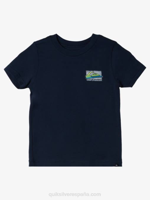 chaqueta azul marino 2-7 camiseta retro desteñida D6T4D2144 Niños Quiksilver