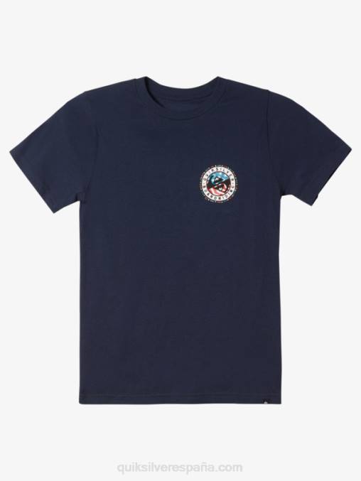 chaqueta azul marino 8-16 camiseta divertida de verano D6T4D1941 Niños Quiksilver