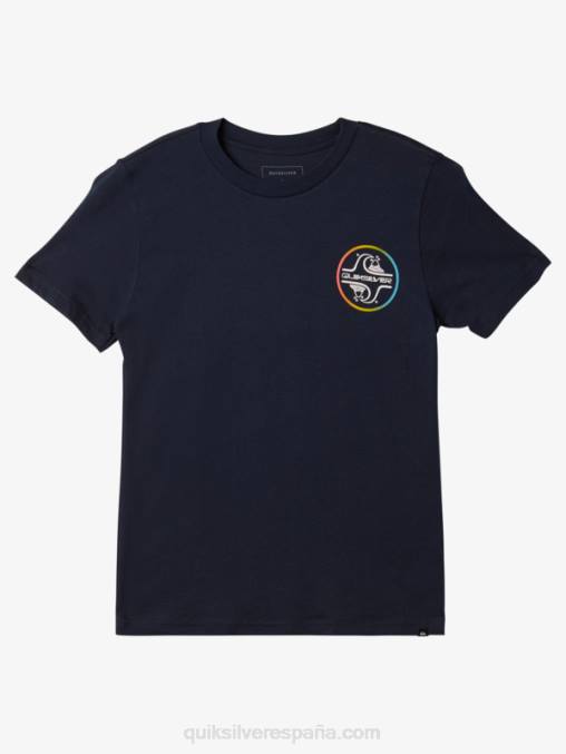 chaqueta azul marino Camiseta de burbujas de núcleo 8-16 D6T4D1954 Niños Quiksilver