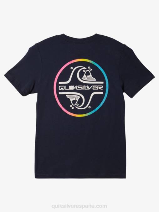 chaqueta azul marino Camiseta de burbujas de núcleo 8-16 D6T4D1954 Niños Quiksilver