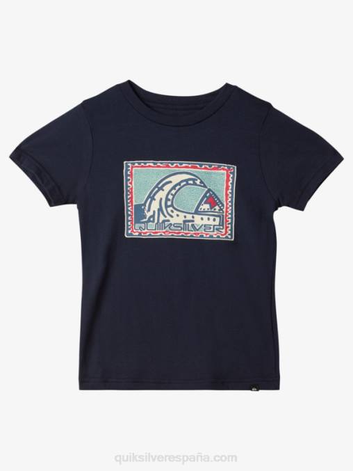 chaqueta azul marino camiseta 2-7 rad heritage D6T4D1959 Niños Quiksilver