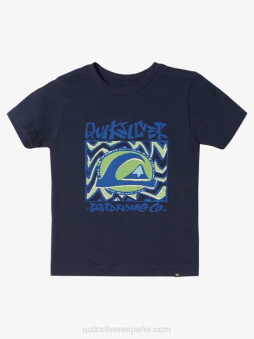 chaqueta azul marino camiseta 2-7 sol de medianoche D6T4D1963 Niños Quiksilver