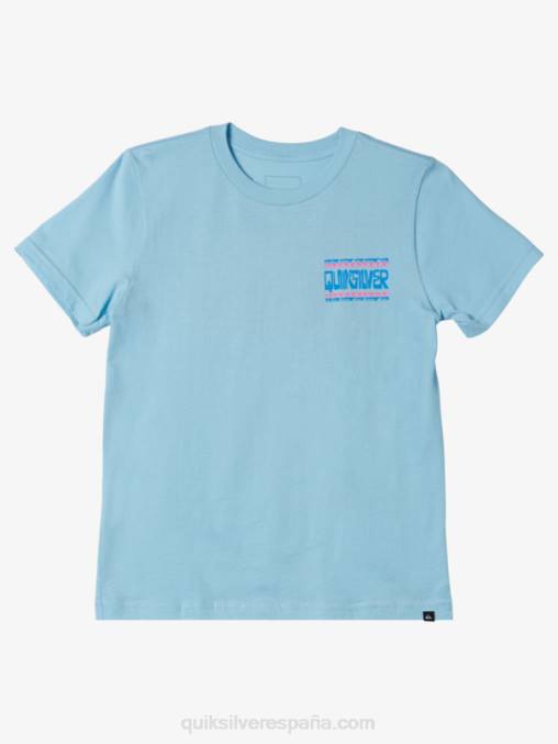 cielo azul Camiseta 8-16 marcos alabeados D6T4D2154 Niños Quiksilver