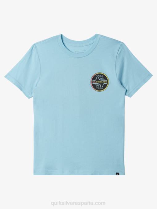cielo azul Camiseta de burbujas de núcleo 8-16 D6T4D1955 Niños Quiksilver